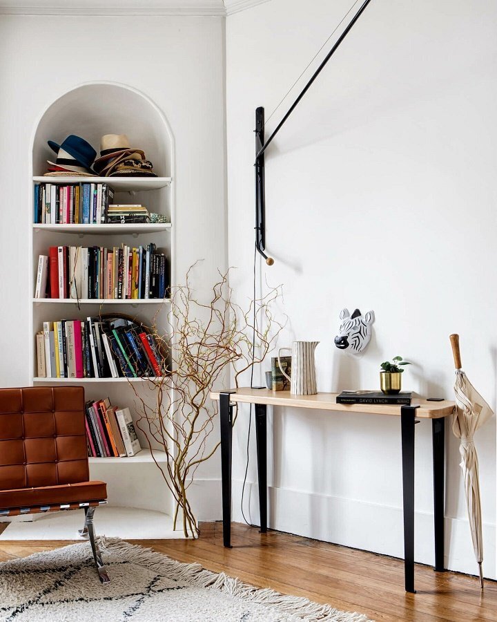 Tiptoe Lima Side Table - Solid Oak - Graphite Black