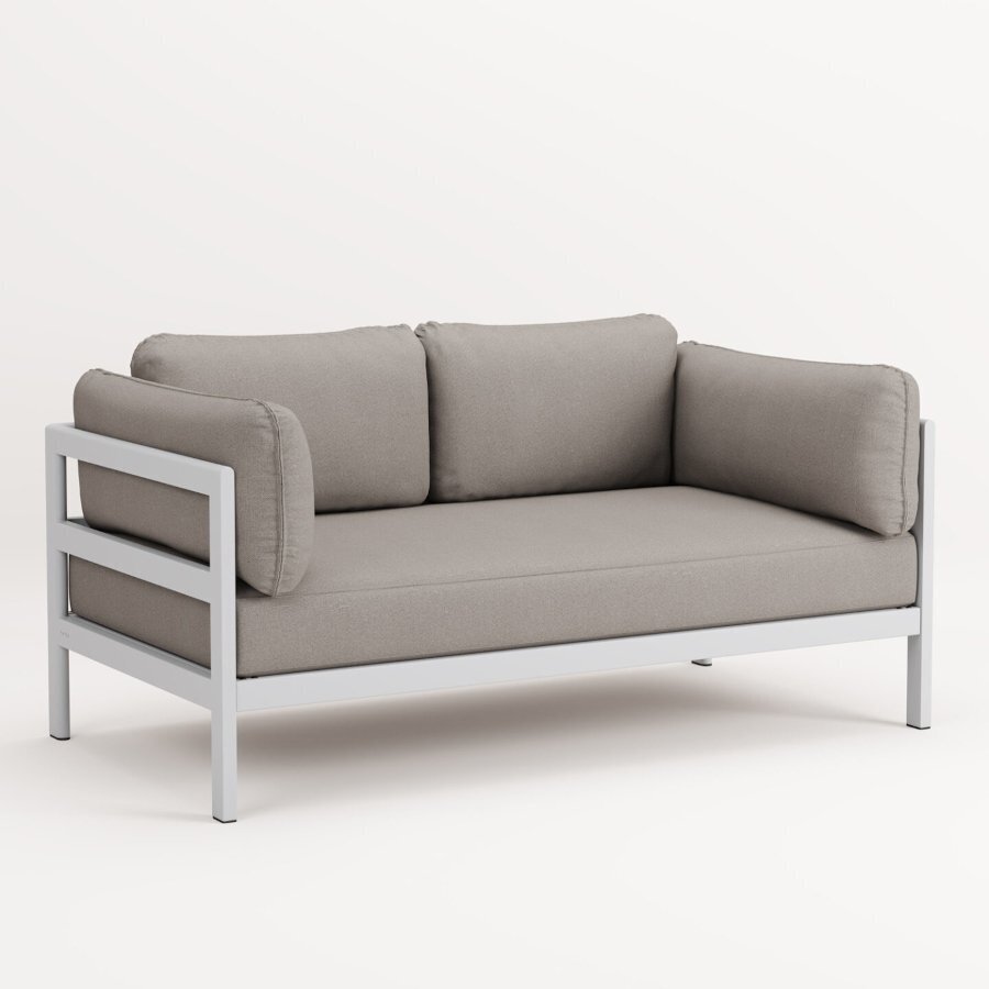 TIPTOE EASY SOFA – 2 SEATS - AUSTRAL GREY - SAND BEIGE
