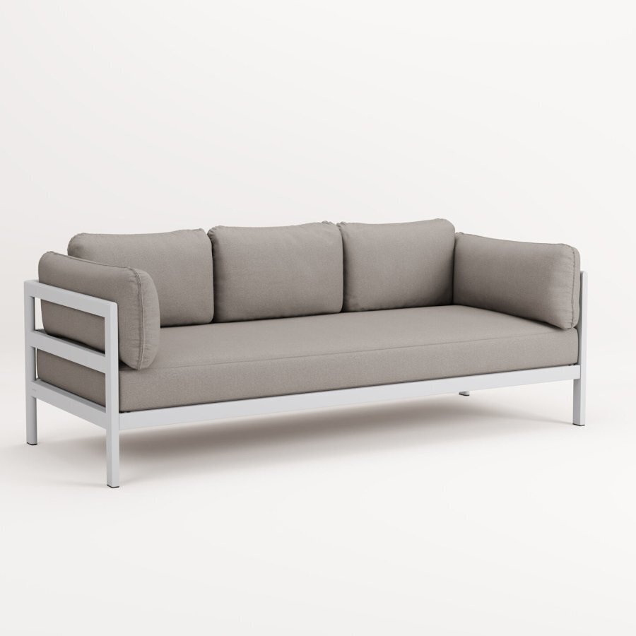 TIPTOE EASY SOFA 3 TO 4 SEATS - AUSTRAL GREY - SAND BEIGE