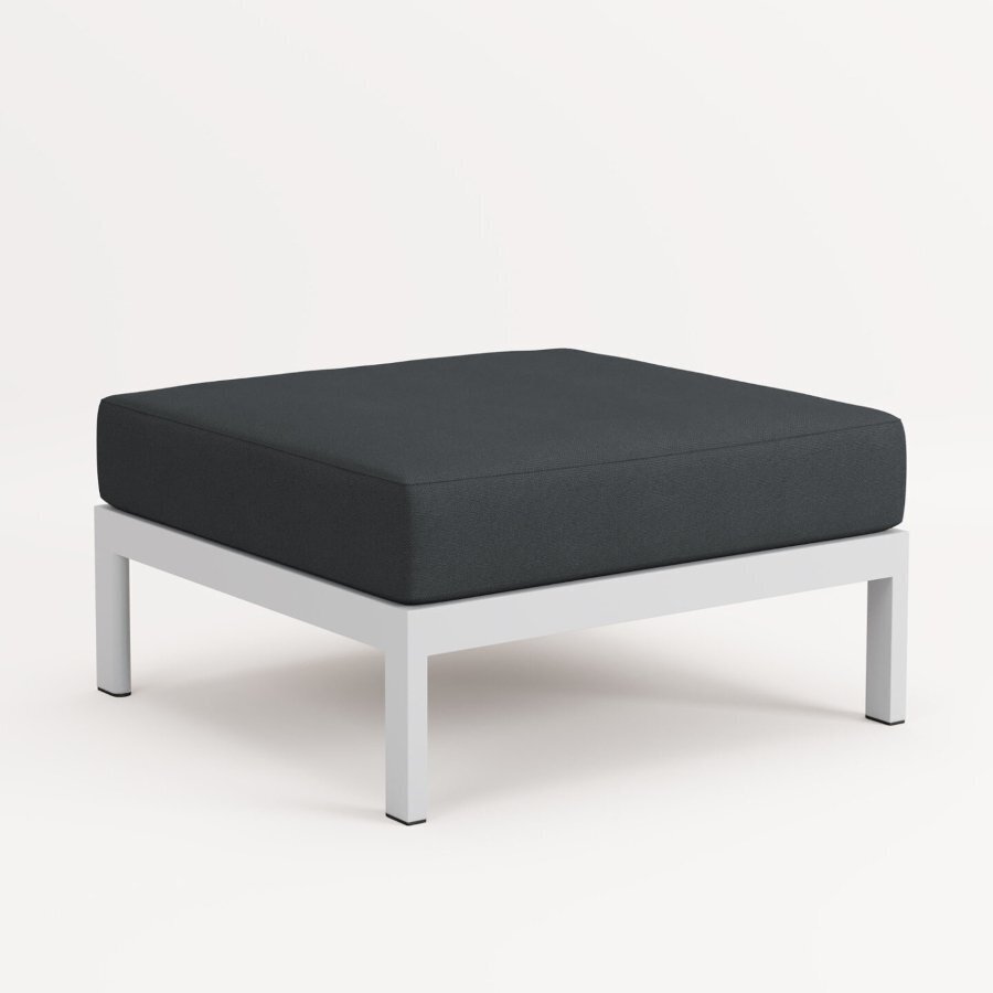 EASY OTTOMAN – CORNER UNIT - AUSTRAL GREY - SLATE GREY