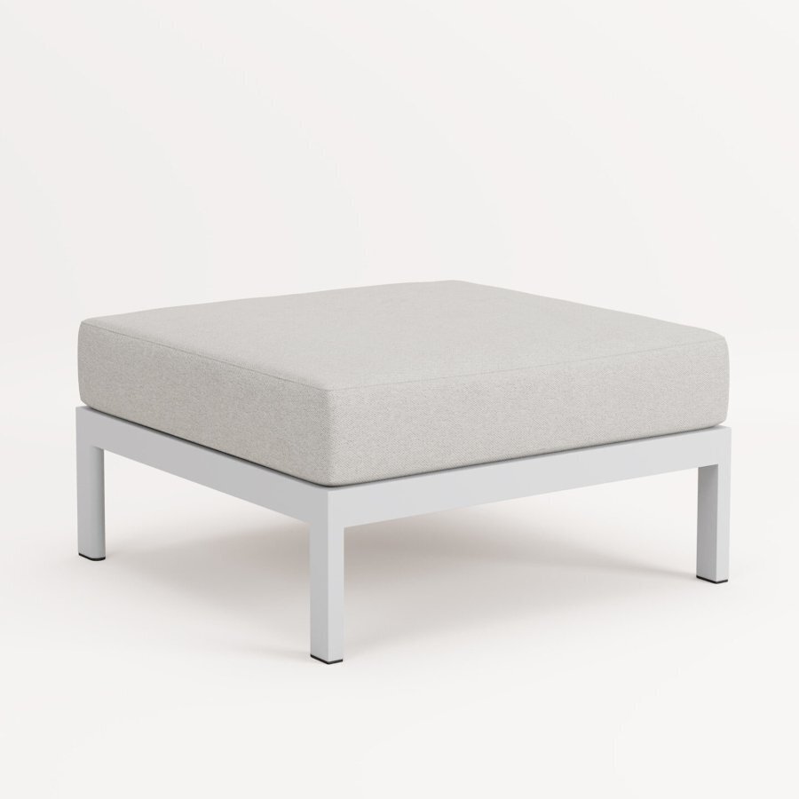EASY OTTOMAN – CORNER UNIT - AUSTRAL GREY - HEATHER GREY