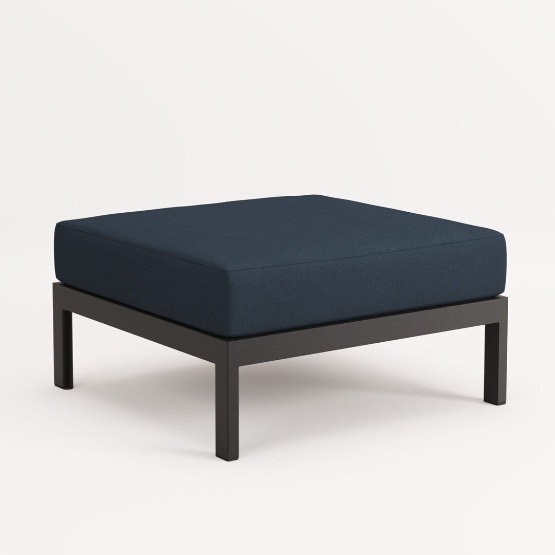 EASY OTTOMAN – CORNER UNIT - GRAPHITE BLACK - MIDNIGHT BLUE
