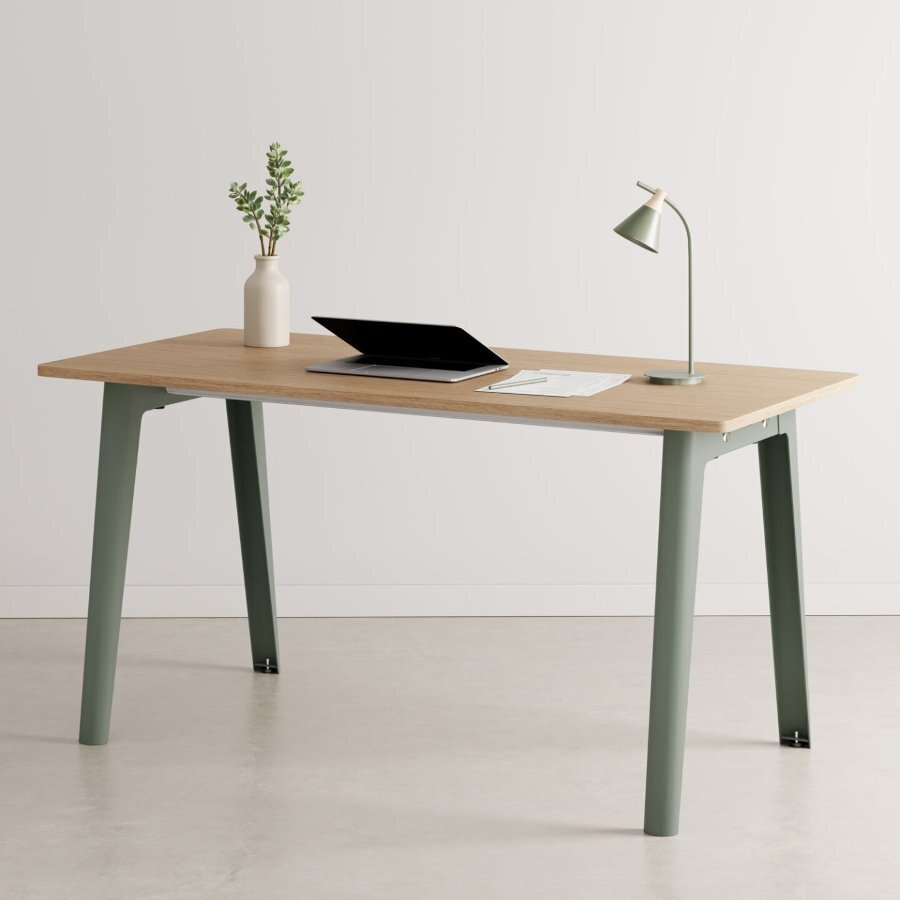 Tiptoe NEW MODERN desk – eco–certified wood - 150 X 70 CM - Eucalyptus Grey