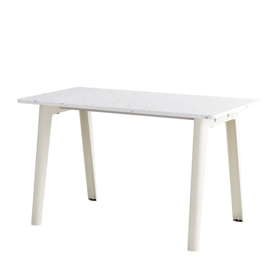 Tiptoe NEW MODERN desk – recycled plastic - 130 X 70 cm - Cream White