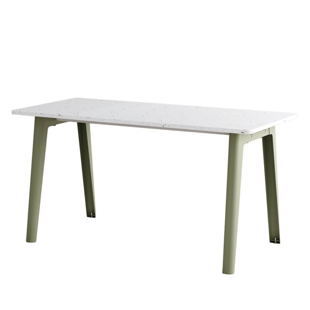 Tiptoe NEW MODERN desk – recycled plastic - 150 X 70 cm - Khaki Green