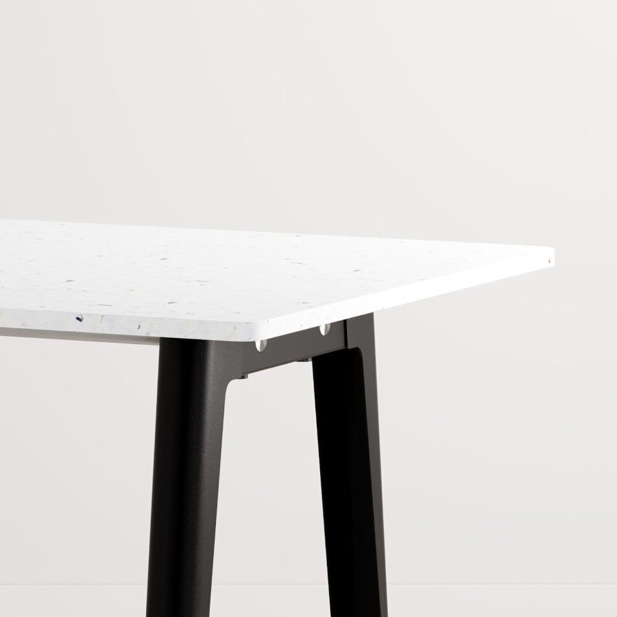 Tiptoe NEW MODERN desk – recycled plastic - Graphite Black