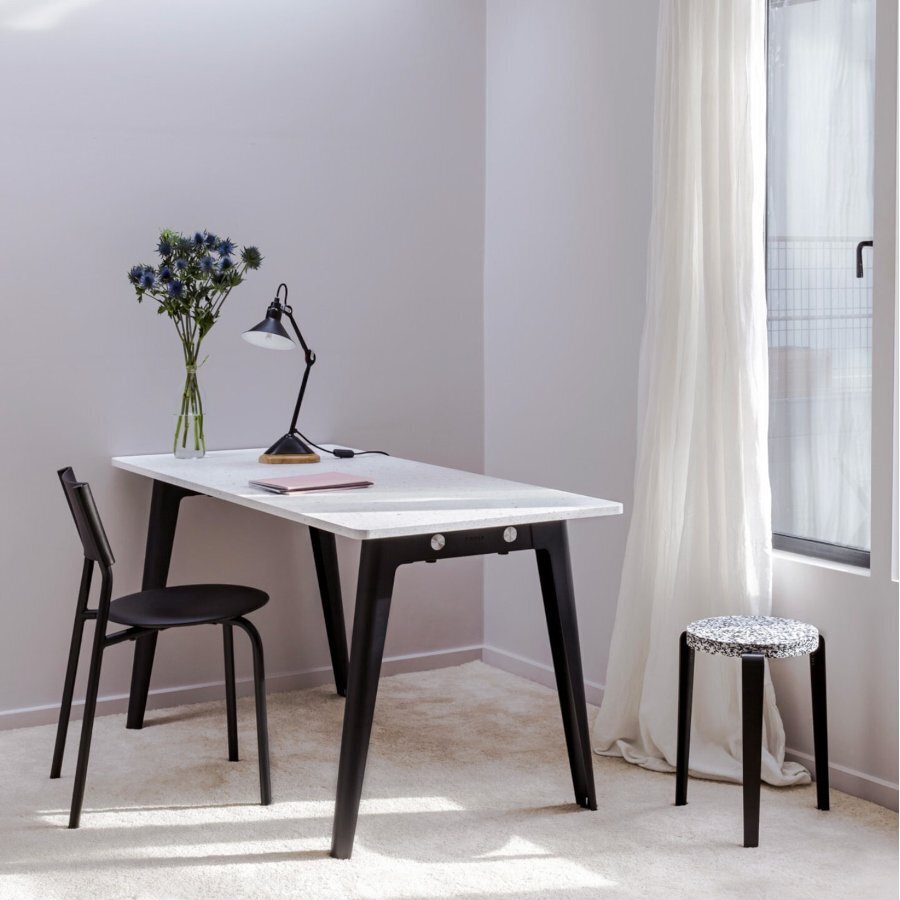 Tiptoe NEW MODERN desk – recycled plastic - Graphite Black