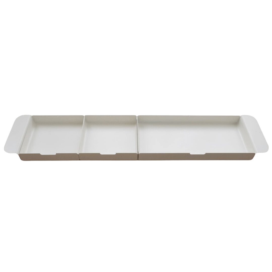 Tiptoe WAVE drawers unit - Cream White