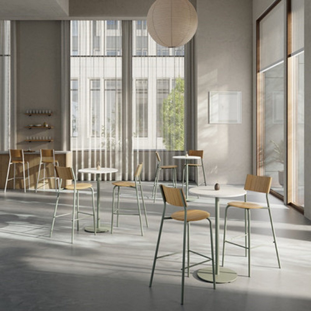 Tiptoe Moka Bistro Table H105cm - Runder Stehtisch