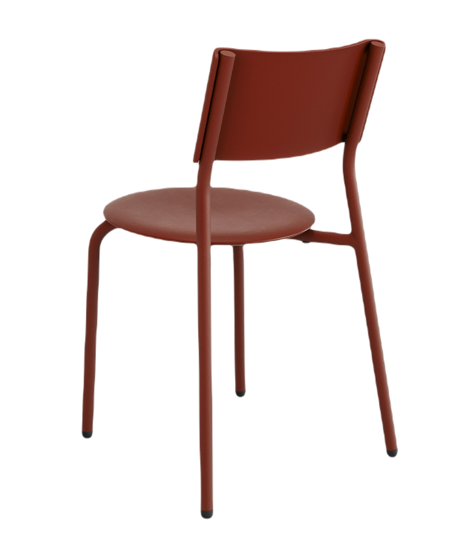 Tiptoe Midi SSDr Outdoor Chair - Stuhl - Brick Red