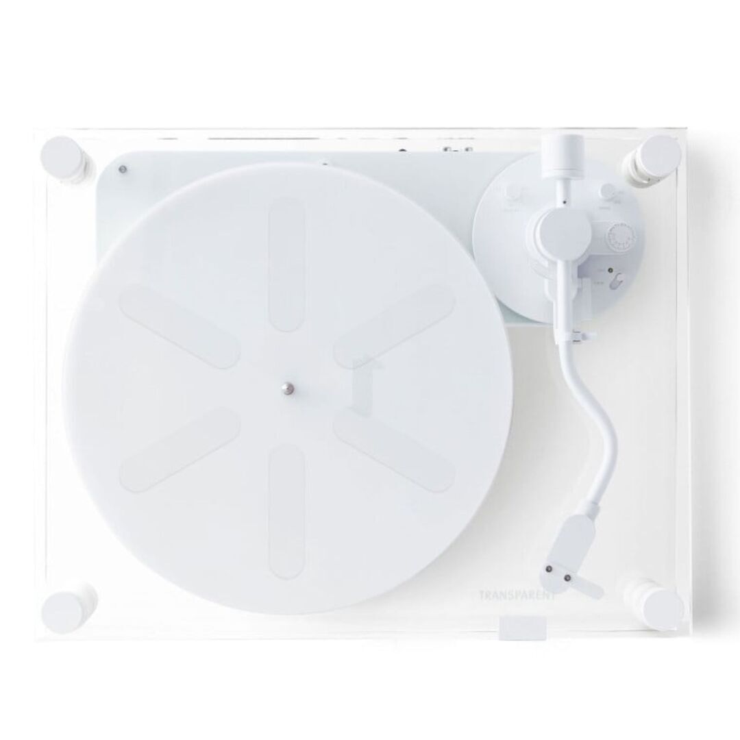 Transparentsound Transparent Turntable von Transparent Weiss