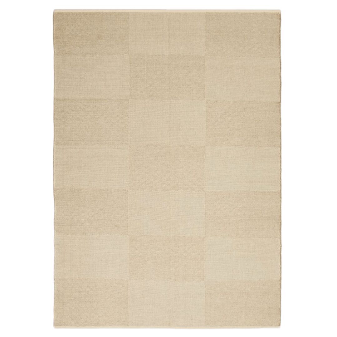 HAY Check Rug L Sand, B: 170 cm / L: 240 cm 