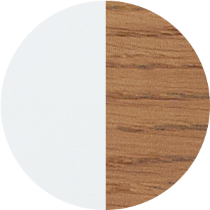 Bover Beddy A/01 Wandleuchten - White - Oak Wood