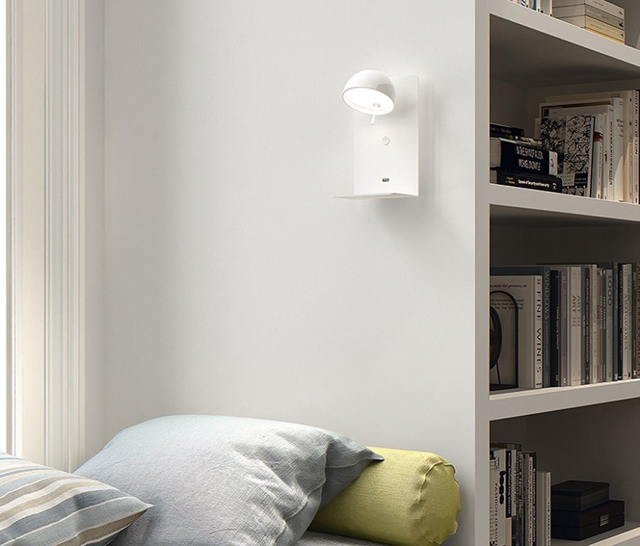 Bover Beddy A/02 Wandleuchten - White