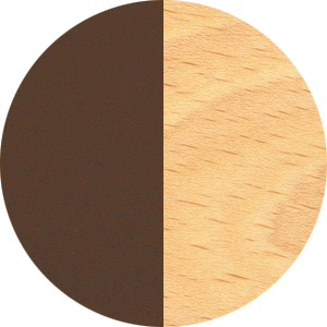 Bover Domita M/36 Tischleuchten - Brown – Natural Wood