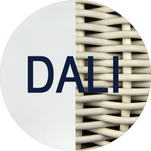 Bover Syra 45 Indoor - Dali Dimming System / Structure Natural White – Shade Ivory White