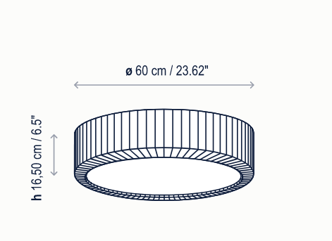 Bover Urban PF/60 Deckenleuchten