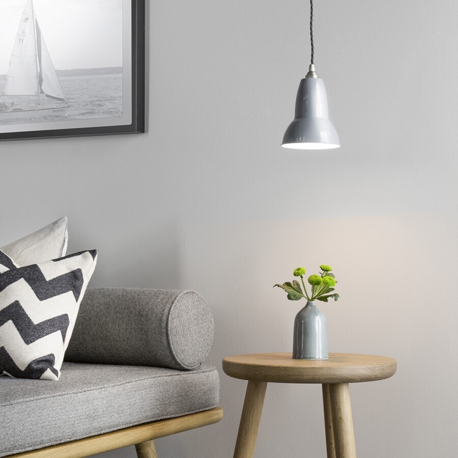 Anglepoise Original 1227 Brass Pendant - Elephant Grey