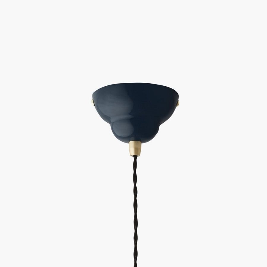 Anglepoise Original 1227 Brass Pendant - Ink Blue