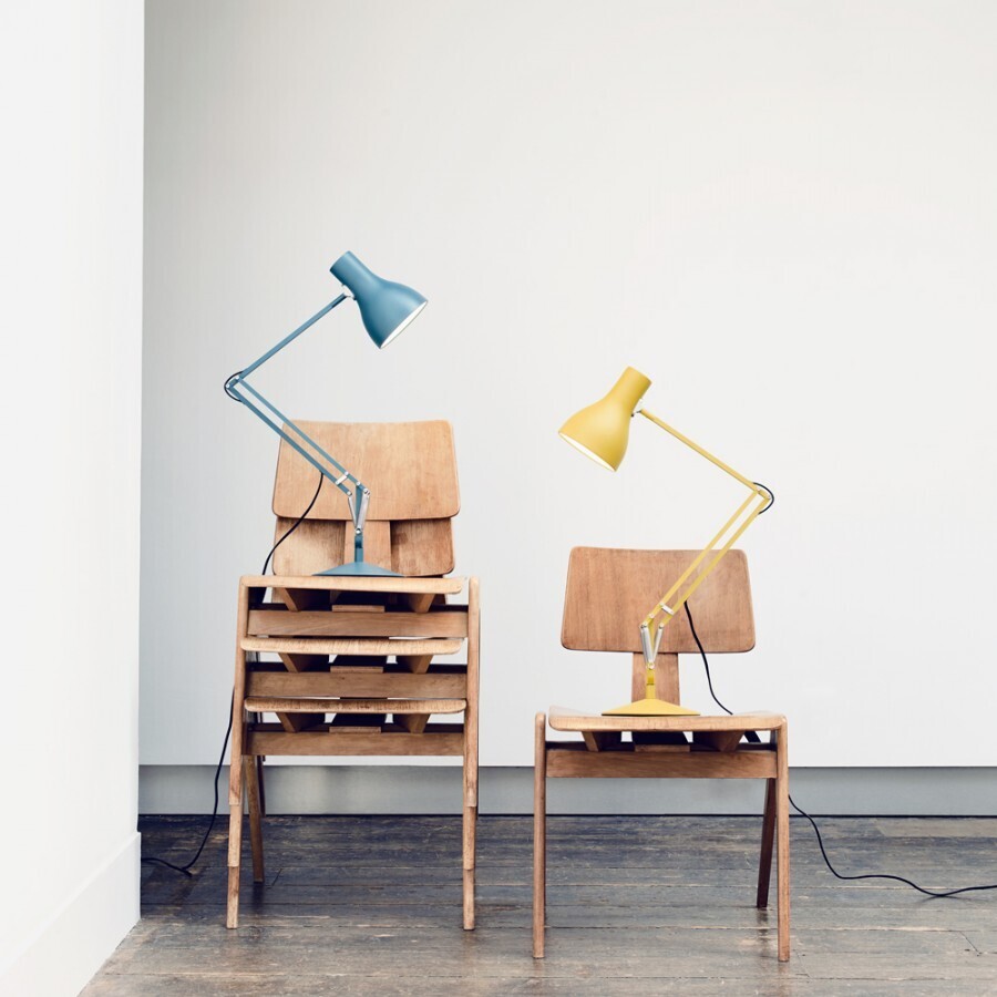 Anglepoise Type 75 Desk Lamp - Margaret Howell - Saxon Blue Edition - Saxon Blue Edition
