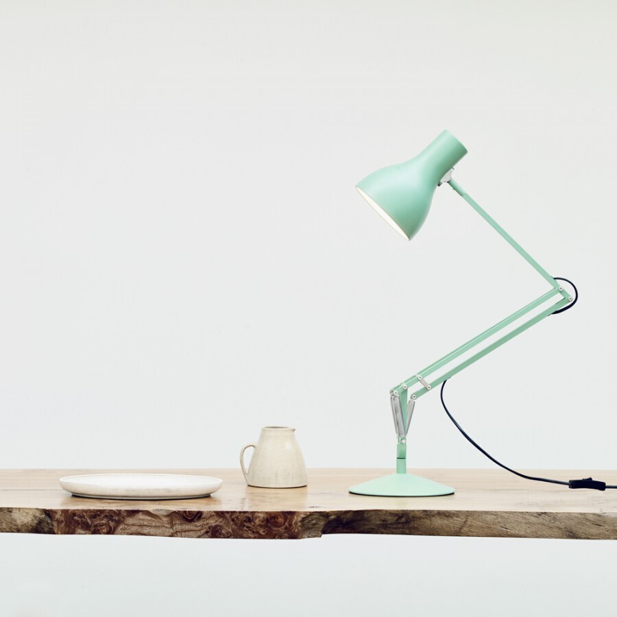 Anglepoise Type 75 Desk Lamp - Margaret Howell - Saxon Blue Edition - Seagrass Edition