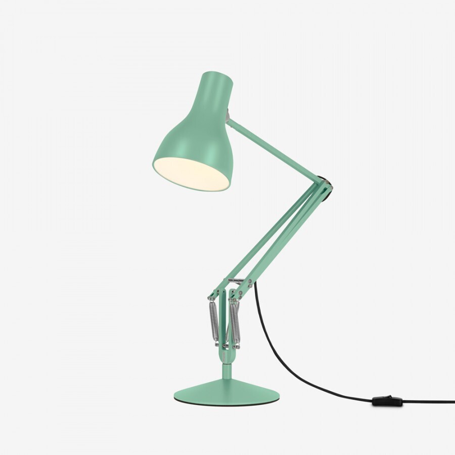 Anglepoise Type 75 Desk Lamp - Margaret Howell - Saxon Blue Edition - Seagrass Edition
