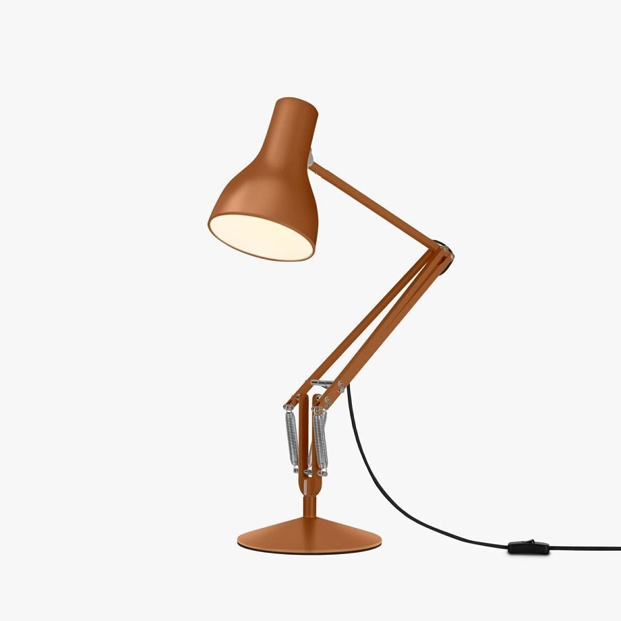 Anglepoise Type 75 Desk Lamp - Margaret Howell - Saxon Blue Edition -  Sienna Edition