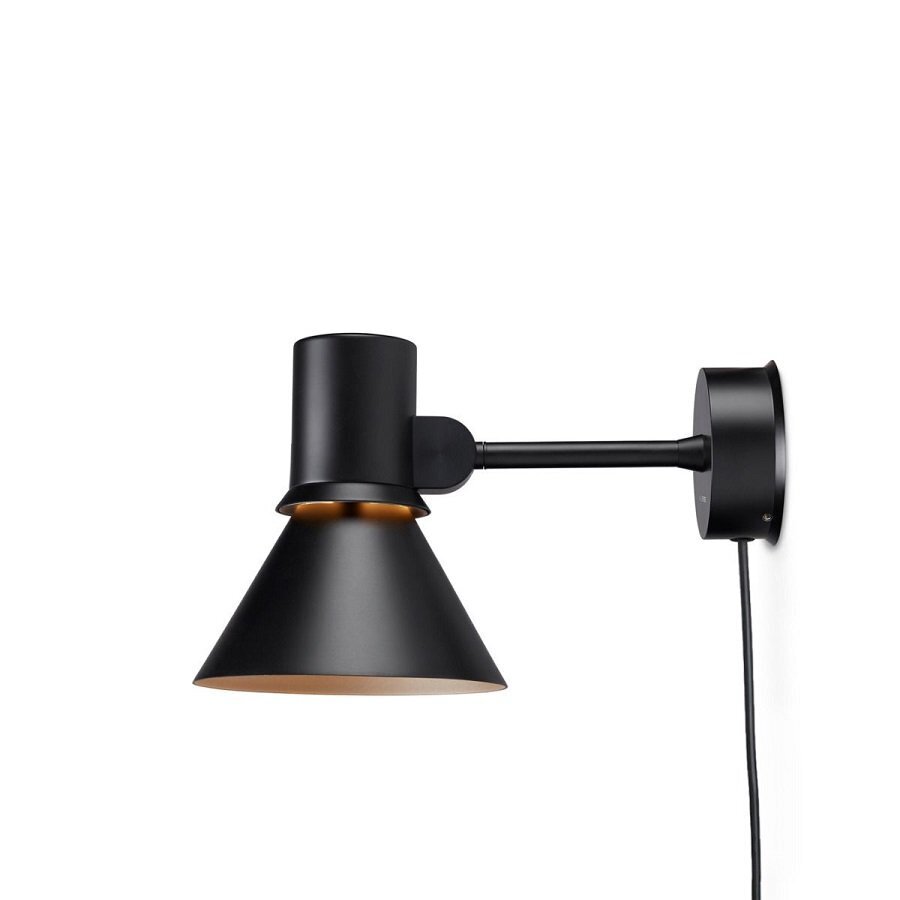Anglepoise Type 80 Wall Light with Cable - Matte Black