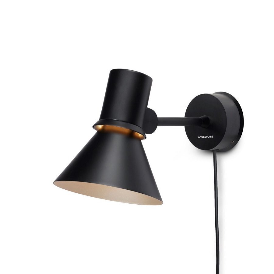 Anglepoise Type 80 Wall Light with Cable - Matte Black