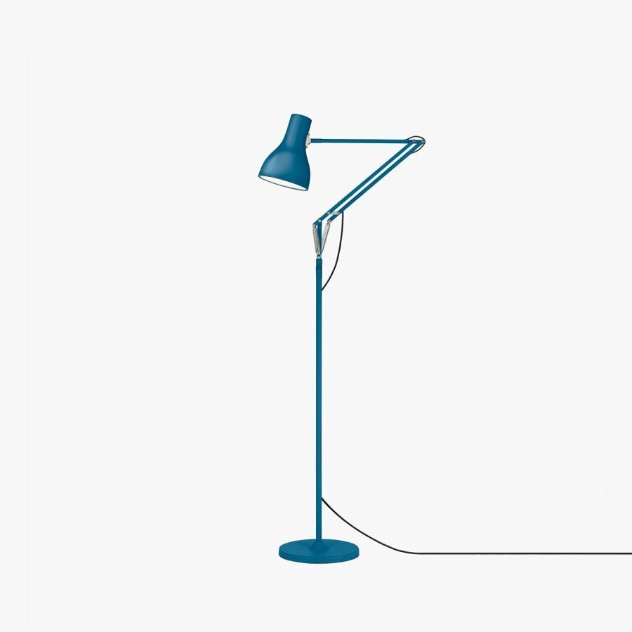 Anglepoise Type 75 Floor Lamp Margaret Howell Edition - Saxon Blue