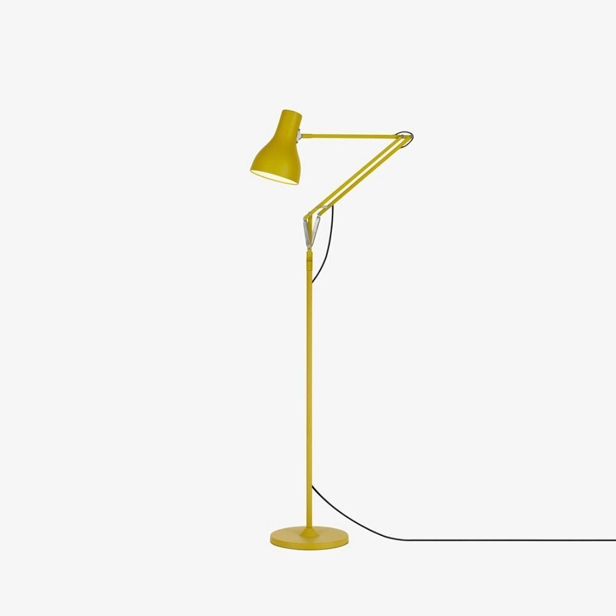 Anglepoise Type 75 Floor Lamp Margaret Howell Edition - Yellow Ochre