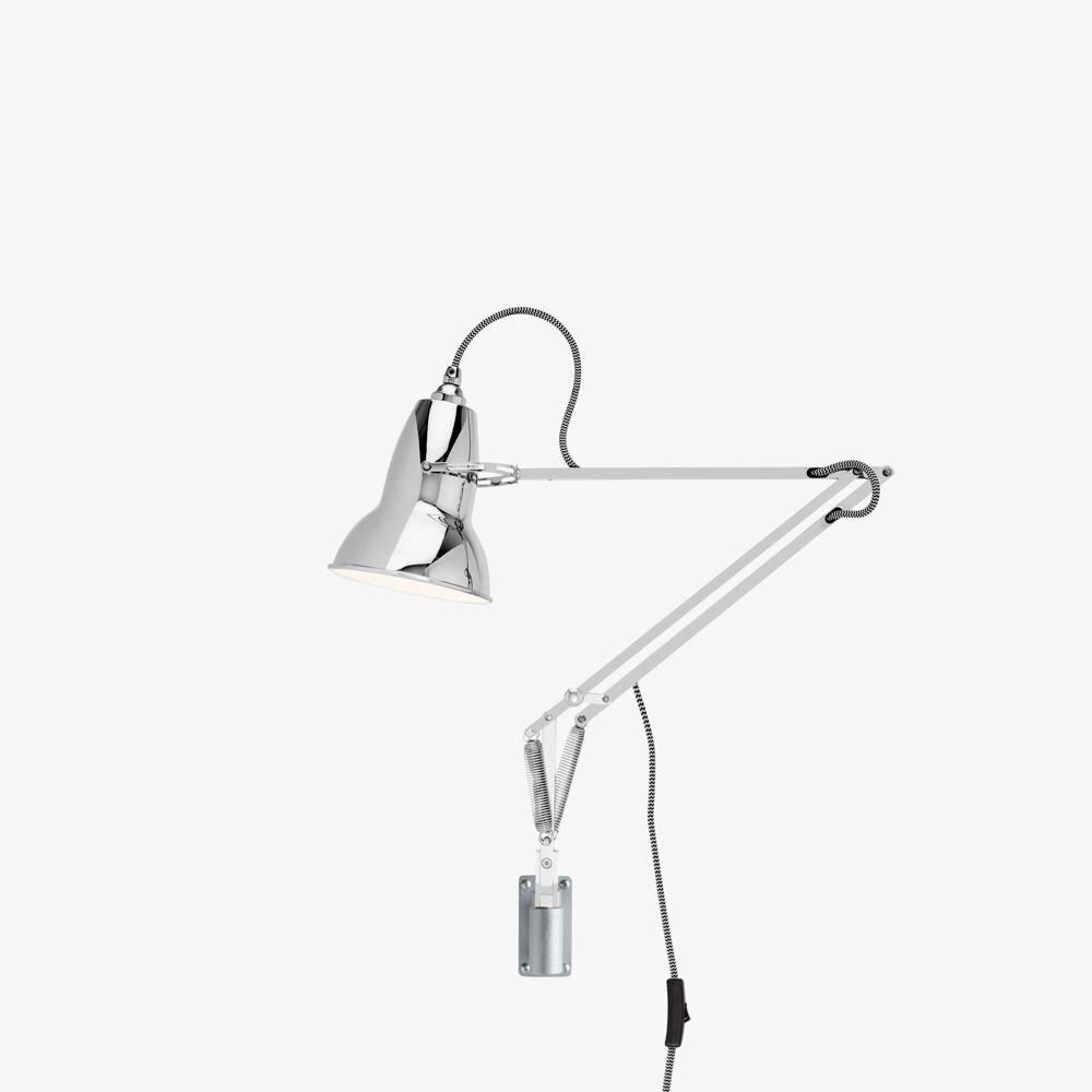 Anglepoise Original 1227 Lamp with Wall Bracket - Bright Chrome