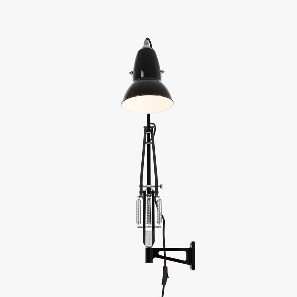 Anglepoise Original 1227 Lamp with Wall Bracket - Jet Black