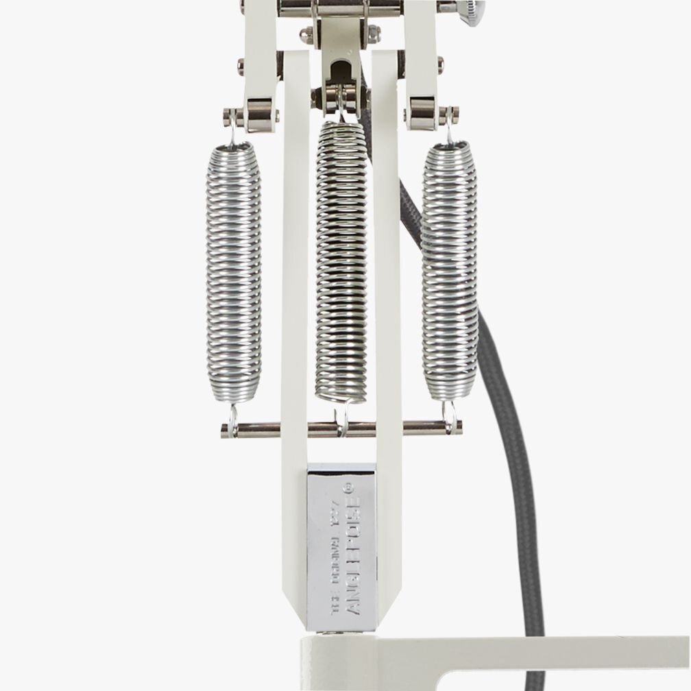 Anglepoise Original 1227 Lamp with Wall Bracket - Linen White