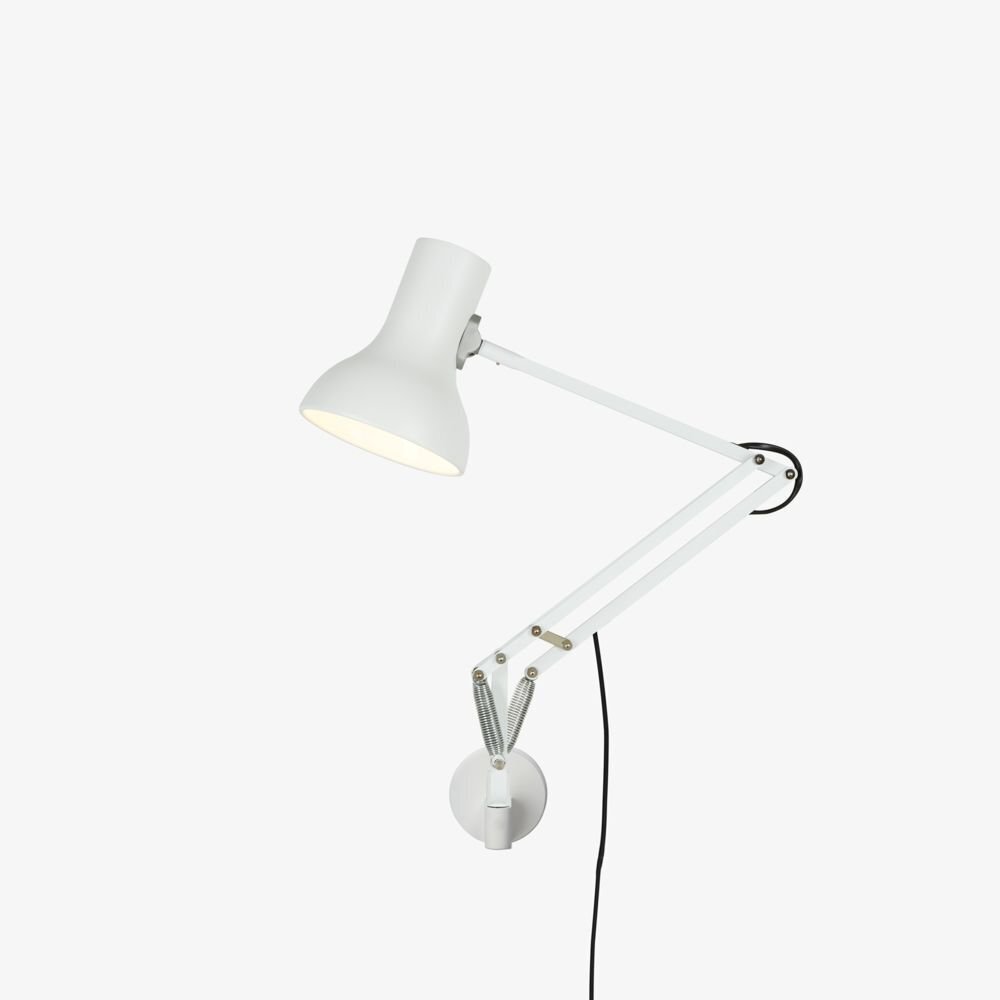 Anglepoise Type 75 Mini Lamp with Wall Bracket - Alpine White