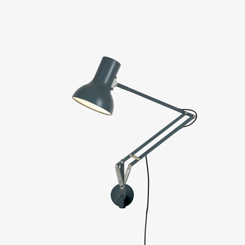 Anglepoise Type 75 Mini Lamp with Wall Bracket - Slate Grey