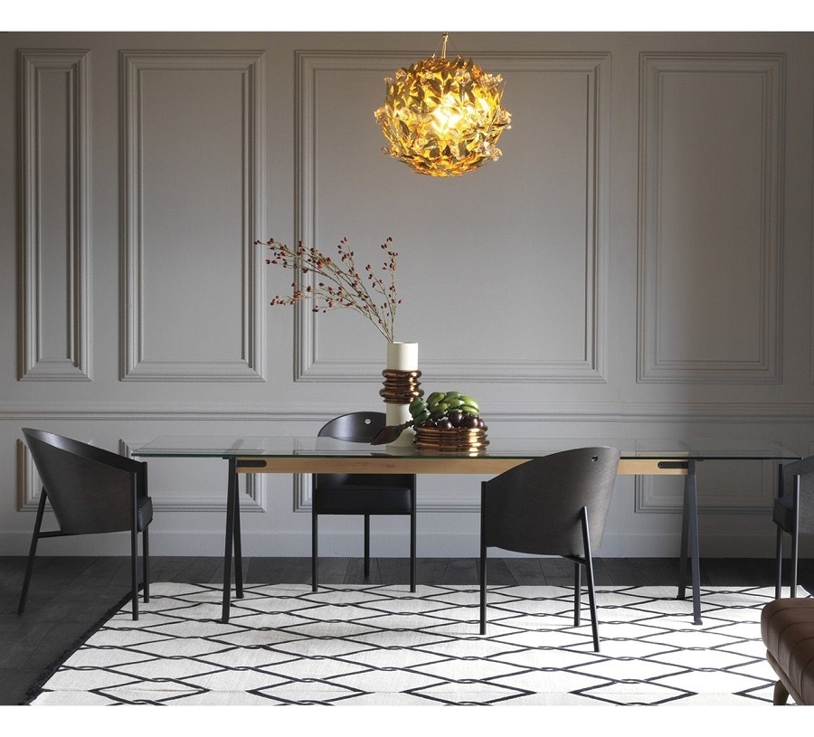 Driade Frate Glastisch