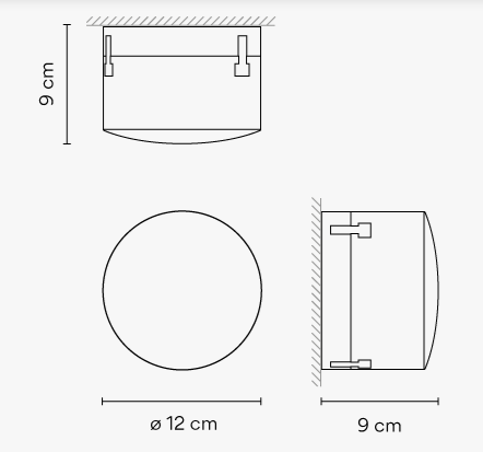 Vibia Scotch 0962 - Wandleuchte