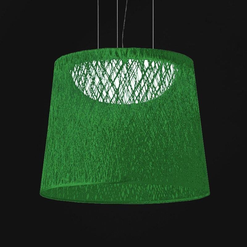 Vibia Wind Outdoor Pendelleuchte - grün/Größe 2/48x60cm