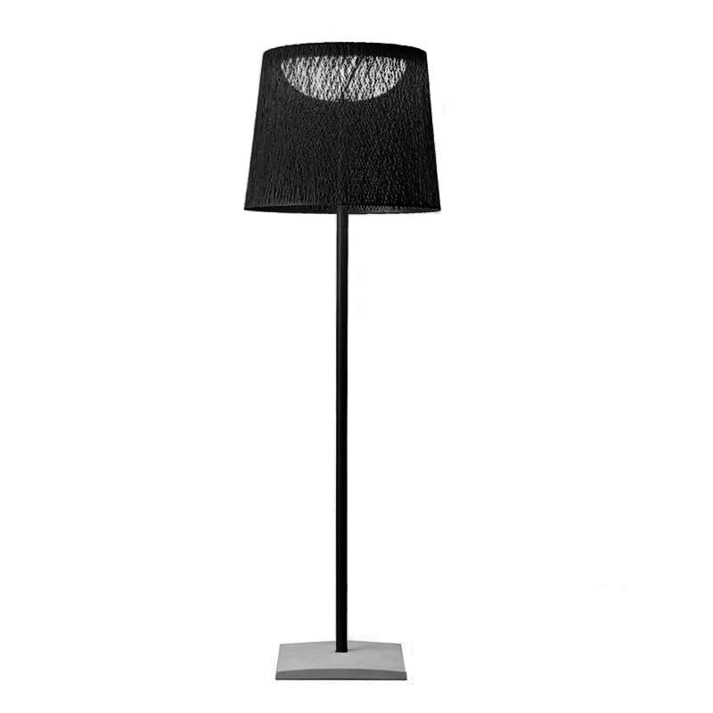 Vibia Wind Outdoor Stehleuchte - schwarz/Gestell schwarz lackiert