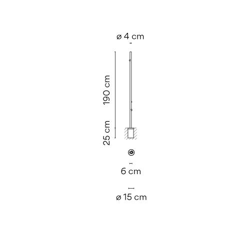 Vibia Bamboo - Aussenleuchte-4803