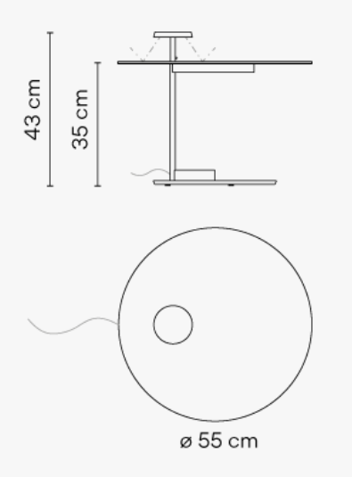 Vibia Flat 5945/5950 - Stehleuchte - 5950