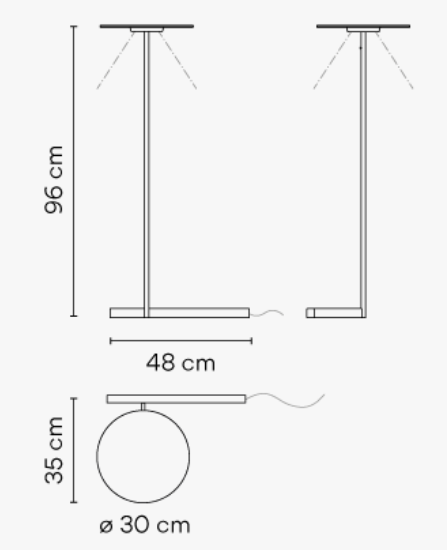 Vibia Flat 5955/5957 - Stehleuchte - 5955