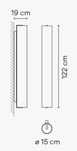 Vibia Kontur - Wandleuchte - 6446