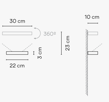 Vibia Set - Wandleuchte - 7760