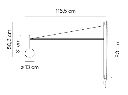 Vibia Tempo 5756 bis 5761 Wandleuchte - 5758/5759