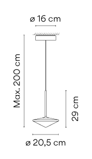 Vibia Tempo 5770 bis 5780 - Pendelleuchte - 5774
