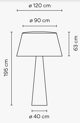 Vibia Wind - Steh  Aussenleuchte - 4062