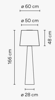 Vibia Wind - Steh  Aussenleuchte - 4067