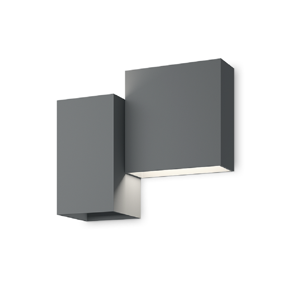 Vibia Structural 2602 - Wandleuchte: Grey L2